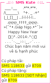 tin nhan chuc tet 2014