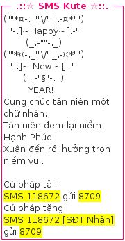 tin nhan chuc tet 2014