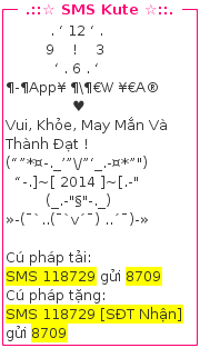 tin nhan chuc tet 2014